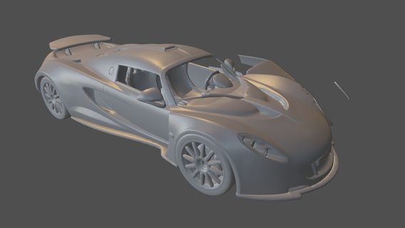 Hennessey zehir gt örümcek Spor Dalları araba araç 2020 2021 2022 2023 yeni 3d Yazdır coupe aşırı oyuncak gerçekçi 3d print model - Mito3D