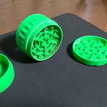 herb grinder customizable relief tool 3d print model - Mito3D