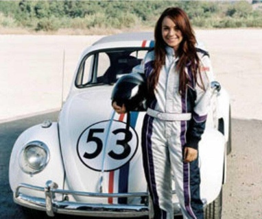 Herbie lindsay lohan kız pilot kariyer Aşk Motorlu aşk tanrısı kask 3d print model - Mito3D