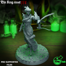 commemorare altano elfo barbaro gioco ttrpg rpg tavolo miniatura miniature d dnd dungeon draghi fantasia tribù ranger aquila femmina 3d print model - Mito3D