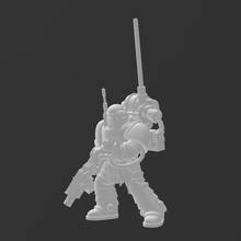 sapkınlık Uzay iletişimci mk2 zırh oyun 30k 40k tiksindirici Warhammer usta sinyal ay Yüzbaşı 3d print model - Mito3D