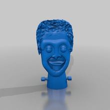herman munster art personas 3d print model - Mito3D