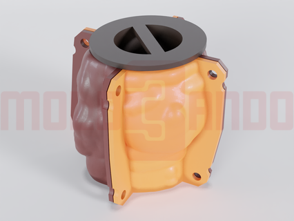 hermione flowerpot mold harry potter pots molds gypsum cement nice tender 3d print model - Mito3D