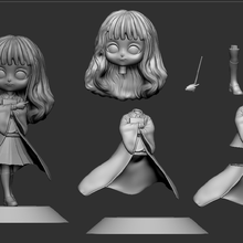 Hermione harry potier funko 3d print model - Mito3D