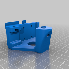 ermitaño cangrejo montaje soporte montado lineal rieles herramienta 3d impresora partes 3d print model - Mito3D