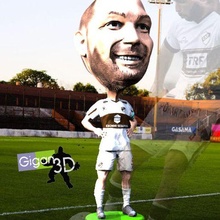 hernan lamberti club Atletico piastra calcio giocatore riquelme bianchi gallardo bocca fiume 3d print model - Mito3D