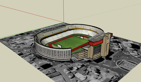 hernando siles stadium use 2023 soccer nfl nba mlb nhl bolivia strongest 3d print model - Mito3D