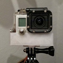 hero3 add-on tool parts gopro mount 3d print model - Mito3D