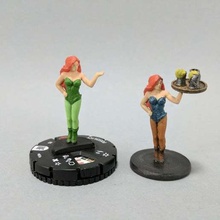 heroclix conversion poison ivy bar maid game toy accessories wargaming tray tavern tabletop rpg roleplaying pathfinder openforge gaming dungeons dragons drinks dnd 40k 28mm 3d print model - Mito3D