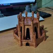 heroes 3 dungeon castle 3dprint heroes3 of might and magic stl 3d print model - Mito3D