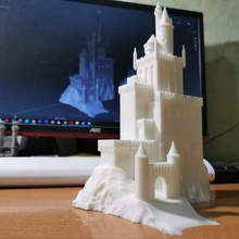 heroes 3 necropolis castle 3dprint heroes3 of might and magic stl 3d print model - Mito3D
