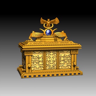 heroes 3 holy grail casket heroes3 homm jewelery cassette obelisk treasure gem golden 3dprinted vessel 3d print model - Mito3D