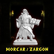 heroquest - morcar zargon mentor game wizard 3d print model - Mito3D