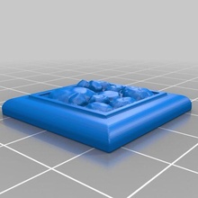heroquest floor tiles 3d print model - Mito3D