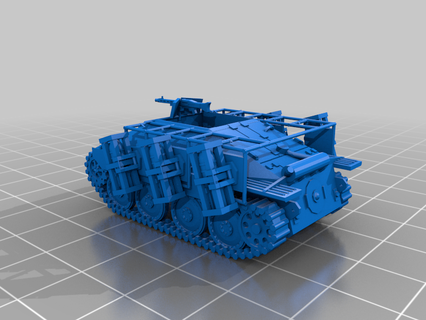 hetzer Stuka zu agitation fantaisie jagdpanzer 38t Panzer 3d impression 3d print model - Mito3D
