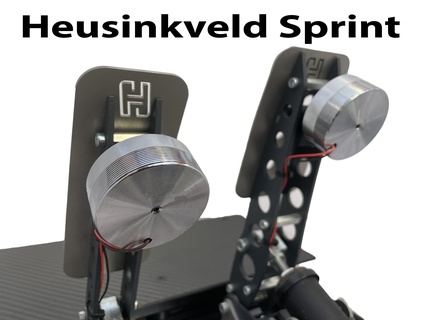 heusinkveld sprint pedale monta 50mm risonanza Altoparlanti vibrazione basso shaker rombo motori simhub sim corsa assetto Dayton buttkicker 3d print model - Mito3D
