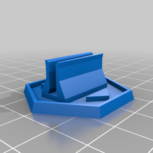 hex base américaine mecha jeu carton standees american miniature scroggins piqûre jeux 3d print model - Mito3D