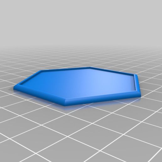 hexadécimal bases Jeu miniatures wargaming Jeux 3D print model - Mito3D