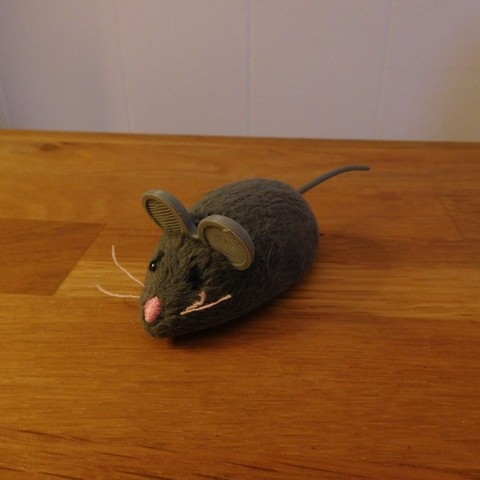 hex erro rato de brinquedo do gato substituição ouvidos vários hexbug 3D print model - Mito3D