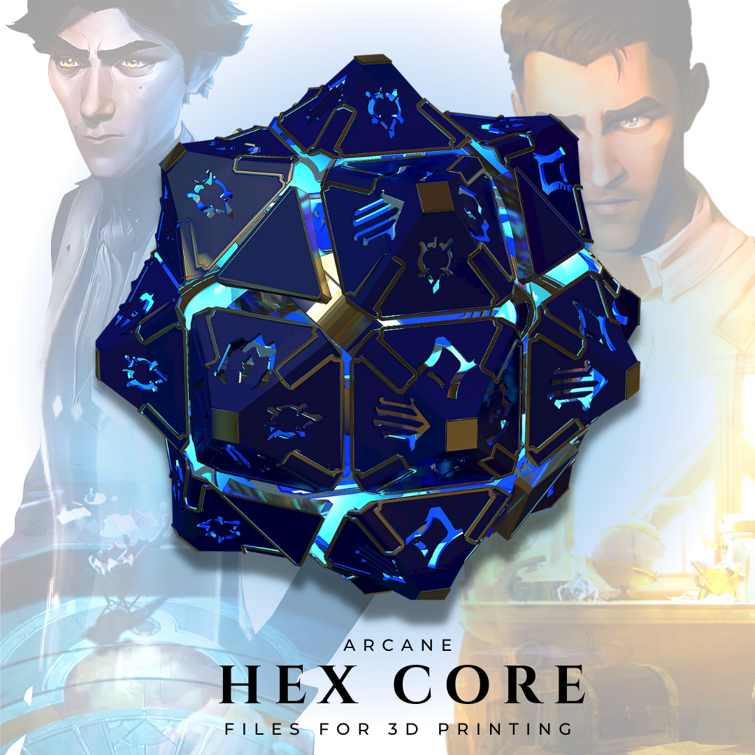 hex testemunho misterioso ri liga legendas viktor hextech tecnologia netflix vi azar animação luz conduziu lanterna videogame tumulto motins hexcore 3D print model - Mito3D