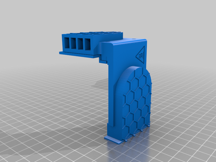 hex hotend silencer ender 3 fan hexagon 3d printer accessories 3d print model - Mito3D