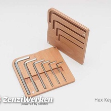 hex-Schlüssel-Kasten cnc tool hand-Werkzeuge zenziwerken Werkzeughalter stepcraft Sperrholz hex-Schlüssel cnc-router 3d print model - Mito3D