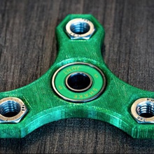 hex nut spinner game 3d print model - Mito3D