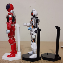 hex stand 4 inch 1 18 scale figures action figure display kamen rider shodo sodo super sentai yudo toy_game_accessories 3d print model - Mito3D