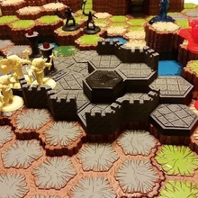 hex-Gelände Spiel - dungeon dungeons hexagon magic Magie sammeln der Miniatur miniaturen rpg rpgs rpg-Spiel rpg-prop rpg-Fliesen Landschaft Tischplatte 3d print model - Mito3D