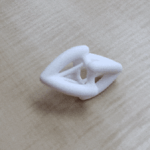 altıgen iskelet 3d print model - Mito3D