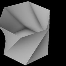 hexagon minimalist geometrik vazo ekici pot ev basit stil bitki 3d print model - Mito3D