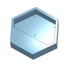 Hexagon Pflanzer 3d print model - Mito3D