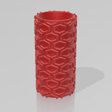 Hexagon Walze Architektur Textur rollen Walzen Lehm Marker 3d print model - Mito3D