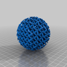 hexagonal intersection ball game toy 3d print model - Mito3D