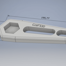Sechskant-Schlüssel öl-filter raus nehmen 36mm bmw tool m52 öl filter Schlüssel tube 36 hexagonal aus 3d print model - Mito3D