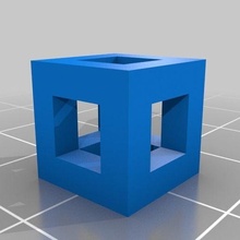 hexahedron 50 customized math_art 3d print model - Mito3D