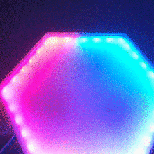 hexalamp faça nanoleaf luminária decoração 3d print model - Mito3D