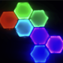 hexaleaf remix klip bağlayıcılar ev arduino esp32 ışık duvar dekor led rgb 3d print model - Mito3D