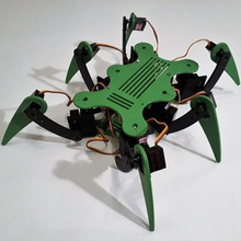 robot esapode hexana servo mg90s gadget aranacorp arduino zampe del 3drobotics 3d print model - Mito3D