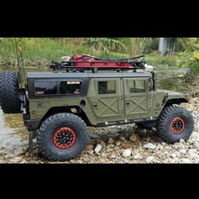 hg p408 vagão capota rígida hgp408 hummer Humvee rc Rocha rastejante escala Henguan 1 10 3d print model - Mito3D