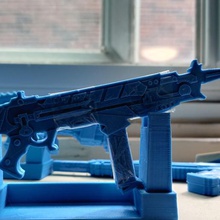 hg40 geometria smg pistola 3d print model - Mito3D