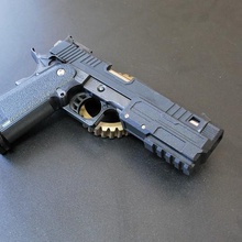 hi-capa adapter gadget airsoft grip jaycombattech paintball handguard pistol livery 3d print model - Mito3D