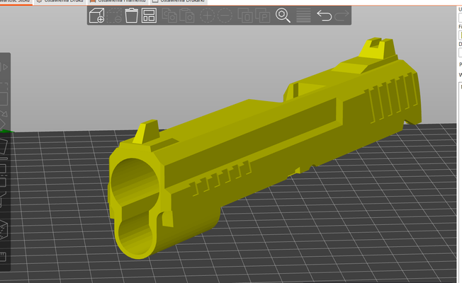 hi capa rutschen stil spiel mk23 socom tm 3d print model - Mito3D