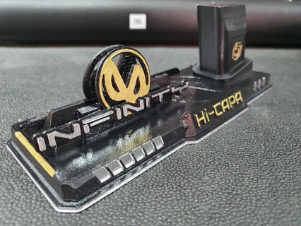 capa supporter airsoft infini 3d print model - Mito3D