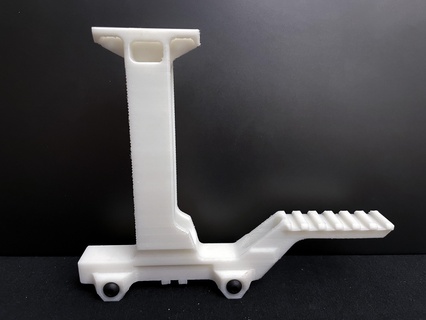 hi hydra monte airsoft arma fogo escopo ótico 3d print model - Mito3D