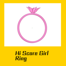 hi score girl ring fashion gamer arcade netflix anime game 3d print model - Mito3D