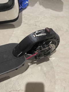 Hola chico s2 posterior defensa scooter eléctrico 3d print model - Mito3D