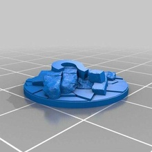 hidden objective marker wargaming toy_game_accessories 3d print model - Mito3D