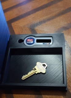 hidden storage book rsa token desk valuables office 3d print model - Mito3D