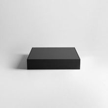 hide box black storage stationery office 3d print model - Mito3D